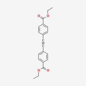 molecular formula C20H18O4 B1602181 Diethyl 4,4'-(ethyne-1,2-diyl)dibenzoate CAS No. 83536-13-4