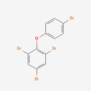 molecular formula C12H6Br4O B1602182 2,4,4',6-Tetrabromodiphenyl ether CAS No. 189084-63-7
