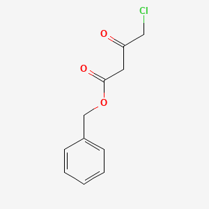 molecular formula C11H11ClO3 B1602183 4-氯-3-氧代丁酸苄酯 CAS No. 32807-27-5