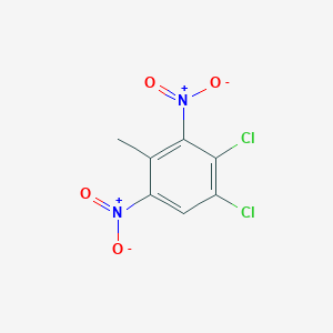 molecular formula C7H4Cl2N2O4 B1602185 1,2-Dichloro-4-methyl-3,5-dinitrobenzene CAS No. 53278-85-6