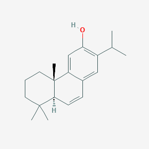 molecular formula C20H28O B1602196 6,7-Dehydroferruginol CAS No. 34539-84-9