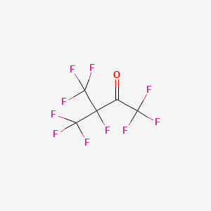 molecular formula C5F10O B1602197 Heptafluoroisopropyl trifluoromethyl ketone CAS No. 756-12-7