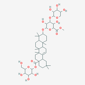 molecular formula C48H76O18 B1602199 Momordin IIa CAS No. 95851-50-6