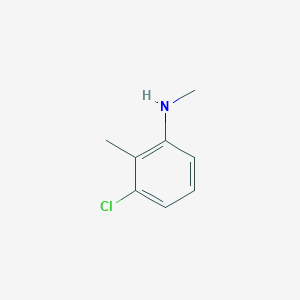 molecular formula C8H10ClN B1602208 3-Chloro-n,2-dimethylaniline CAS No. 41456-52-4