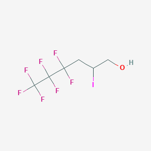 4,4,5,5,6,6,6-Heptafluoro-2-iodohexan-1-ol