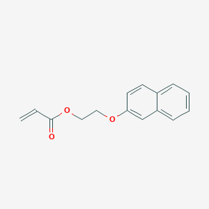 molecular formula C15H14O3 B1602213 2-(2-Naphthyloxy)ethyl acrylate CAS No. 64022-15-7