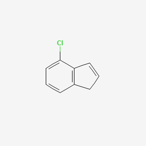 molecular formula C9H7Cl B1602228 4-Chloro-1H-indene CAS No. 74124-87-1