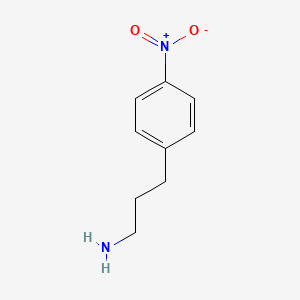 molecular formula C9H12N2O2 B1602241 3-(4-Nitrophenyl)propan-1-amine CAS No. 80258-61-3
