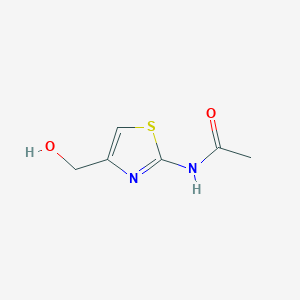 N-[4-(Hydroxymethyl)-1,3-thiazol-2-YL]acetamide