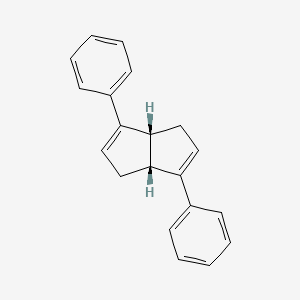 (3aR,6aR)-3,6-Diphenyl-1,3a,4,6a-tetrahydropentalene