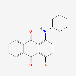 1-Bromo-4-(cyclohexylamino)anthracene-9,10-dione