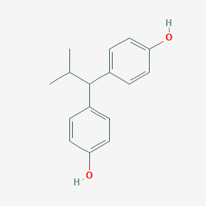molecular formula C16H18O2 B160225 4,4'-(2-Methylpropylidene)bisphenol CAS No. 1844-00-4