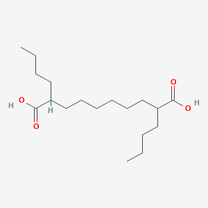 molecular formula C18H34O4 B1602251 2,9-Dibutyldecanedioic acid CAS No. 45266-20-4