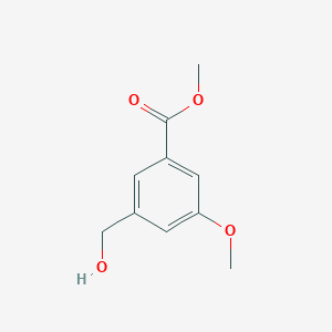 molecular formula C10H12O4 B1602252 Methyl 3-(hydroxymethyl)-5-methoxybenzoate CAS No. 367519-84-4