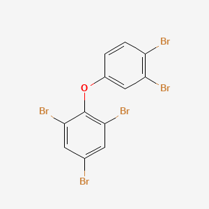 molecular formula C12H5Br5O B1602256 2,3',4,4',6-Pentabromodiphenyl ether CAS No. 189084-66-0