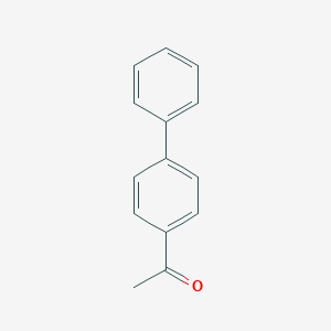 molecular formula C14H12O B160227 4-Acetylbiphenyl CAS No. 92-91-1