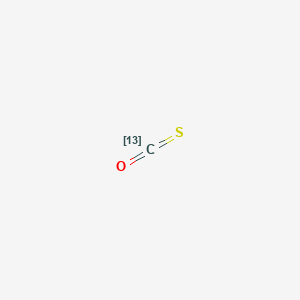 molecular formula COS B1602285 Carbonyl-13C sulfide CAS No. 6142-96-7