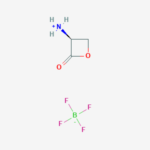 (3S)-2-Oxooxetan-3-aminium tetrafluoroborate