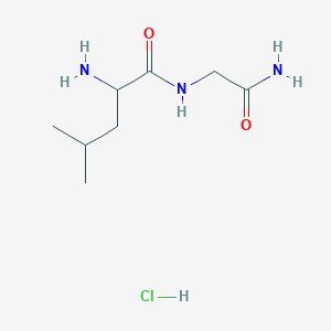 Leucylglycinamide--hydrogen chloride (1/1)