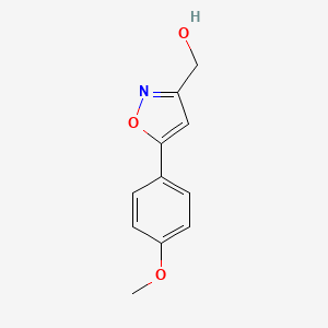 (5-(4-Methoxyphenyl)isoxazol-3-YL)methanol
