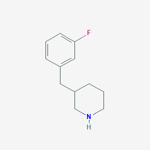 3-(3-Fluorobenzyl)piperidine