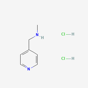 molecular formula C7H12Cl2N2 B1602320 N-Methyl-N-(4-pyridylmethyl)amine dihydrochloride CAS No. 128739-16-2