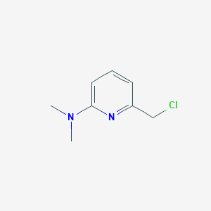 molecular formula C8H11ClN2 B1602327 6-(chloromethyl)-N,N-dimethylpyridin-2-amine CAS No. 405103-62-0