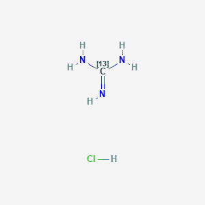 molecular formula CH6ClN3 B1602339 Guanidine-13C hydrochloride CAS No. 286013-04-5