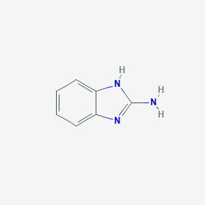 molecular formula C7H7N3 B160234 2-Aminobenzimidazole CAS No. 934-32-7