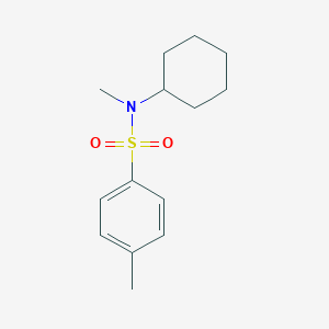 molecular formula C14H21NO2S B160235 N-环己基-N,4-二甲基苯磺酰胺 CAS No. 57186-74-0
