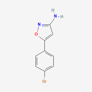 5-(4-Bromophenyl)isoxazol-3-amine