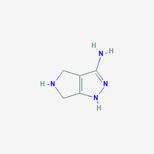 1,4,5,6-Tetrahydropyrrolo[3,4-c]pyrazol-3-amine