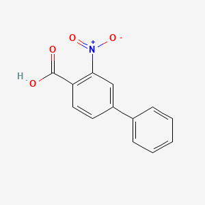 molecular formula C13H9NO4 B1602373 2-Nitro-4-phenylbenzoic acid CAS No. 99847-13-9