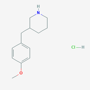 3-(4-Methoxybenzyl)piperidine hydrochloride