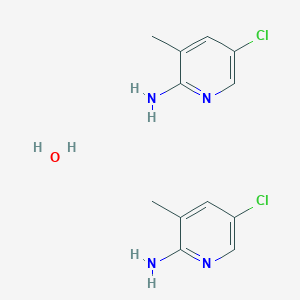 2-Amino-5-chloro-3-methylpyridine hemihydrate