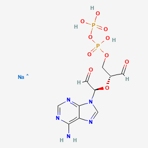molecular formula C10H13N5NaO10P2 B1602396 CID 16218960 CAS No. 71997-39-2