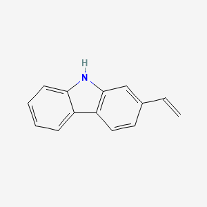 molecular formula C14H11N B1602407 2-ethenyl-9H-carbazole CAS No. 55447-28-4