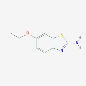molecular formula C9H10N2OS B160241 2-Amino-6-ethoxybenzothiazole CAS No. 94-45-1