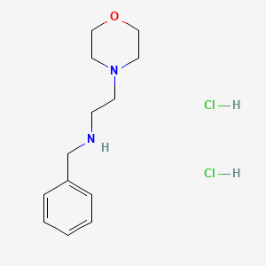 molecular formula C13H22Cl2N2O B1602415 N-Benzyl-2-morpholinoethanamine dihydrochloride CAS No. 87639-87-0