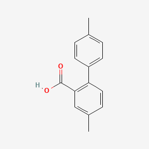 4,4'-Dimethyl-[1,1'-biphenyl]-2-carboxylic acid