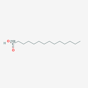 molecular formula C14H28O2 B1602432 Myristic acid-13C CAS No. 57677-52-8