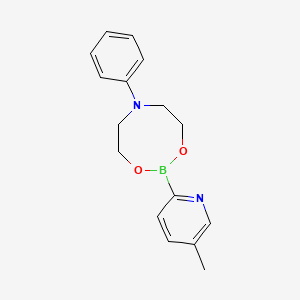 2-(5-Methylpyridin-2-YL)-6-phenyl-1,3,6,2-dioxazaborocane