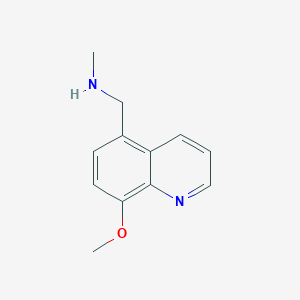 1-(8-methoxyquinolin-5-yl)-N-methylmethanamine