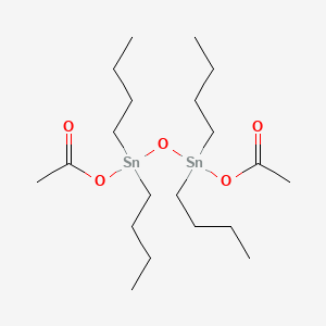 B1602451 1,3-Diacetoxy-1,1,3,3-tetrabutyldistannoxane CAS No. 5967-09-9