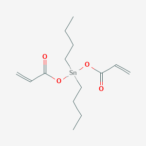 molecular formula C14H24O4Sn B1602452 di-N-butyldiacrylatetin CAS No. 21843-46-9