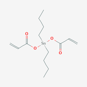 molecular formula C14H24O4Sn B1602452 Bis(acryloyloxy)dibutylstannane CAS No. 21843-46-9
