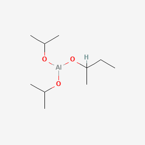 molecular formula C10H23AlO3 B1602453 (Butan-2-olato)bis(propan-2-olato)aluminium CAS No. 3605-65-0