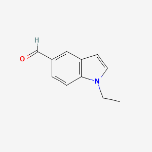 molecular formula C11H11NO B1602461 1-ethyl-1H-indole-5-carbaldehyde CAS No. 944893-74-7