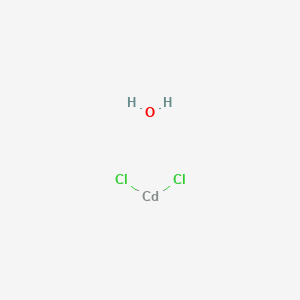 molecular formula CdCl2H2O B1602481 Cadmium chloride monohydrate CAS No. 35658-65-2