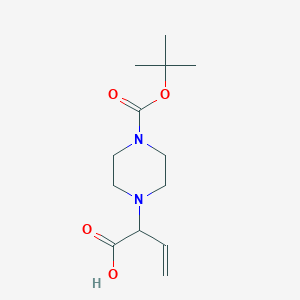 2-(4-Boc-piperazin-1-yl)-3-butenoic acid